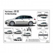 Türseitenschutzleisten, Fiat Croma, 2005-2007