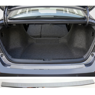 Polierte Edelstahlabdeckung der Oberkante der hinteren Stoßstange Honda Accord 2017+ Polierte Edelstahlabdeckung der Oberkante der hinteren Stoßstange Honda Accord 2017+