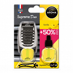 Lufterfrischer AROMA CAR SUPREME DUO VANILLA