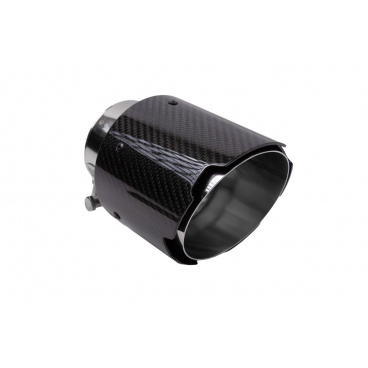Endrohr 101mm Eingang 70mm Carbon Gloss