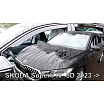 Windabweiser Škoda Superb IV 2024+ Liftback – vorne + hinten