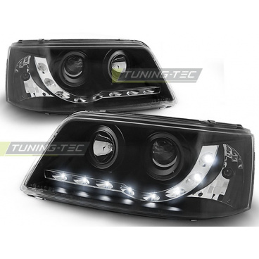 VW T5 04.03-08.09 Klare Frontleuchten Tageslichtschwarz