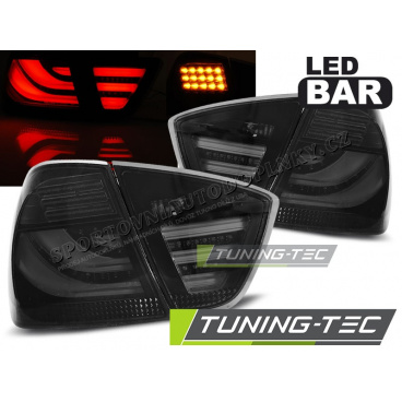BMW E90 2009-11 Rückleuchten, rauchschwarze LED-Leiste
