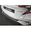 Edelstahl - Carbonabdeckung - Schwellenschutz für die hintere Stoßstange Toyota C-HR 2016+