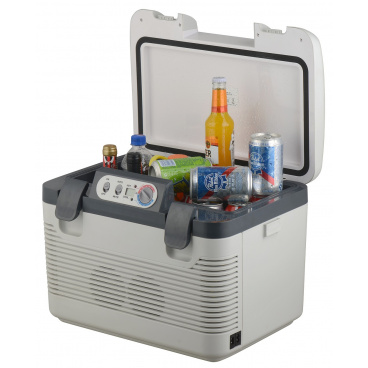 Kühlbox 19l + Display 230V/24V/12V DOPPEL