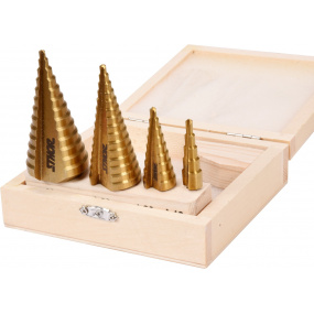 Stufenbohrer-Set 4-tlg. 4-39 mm