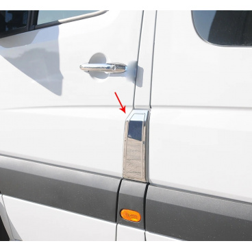 Tankdeckelabdeckung aus Edelstahl für Mercedes Sprinter W906 2006-18, VW Crafter LT3 2006-17