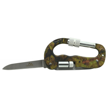 Multifunktionales Messer-Karabiner KAMU 3in1