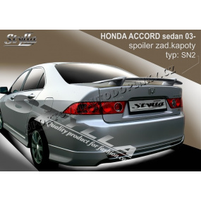 Heckspoiler für HONDA ACCORD Limousine 03-08. Hauben (EU-Homologation) Heckspoiler für HONDA ACCORD Limousine 03-08. Hauben (EU-Homologation)