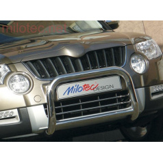 Oberer Bügel der Frontmaske - ABS schwarz, Yeti 09/2009–