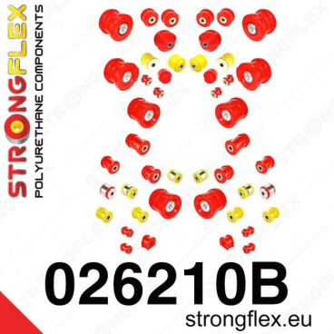 Audi Allroad 2004-11 StrongFlex kompletter Satz Silentblöcke 46-tlg Audi Allroad 2004-11 StrongFlex kompletter Satz Silentblöcke 46-tlg