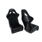 Sporthartschale Bimarco Futura schwarz FIA-Homologation (Kunstleder)