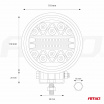 Arbeits-LED-Licht AWL16 26LED COMBO 9-36V