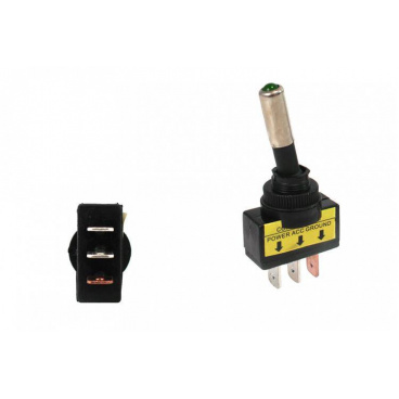 Toggle Chrome-Schaltertyp.1 Led Grün Toggle Chrome-Schaltertyp.1 Led Grün