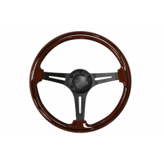 Lenkrad 350mm Holz Schwarz