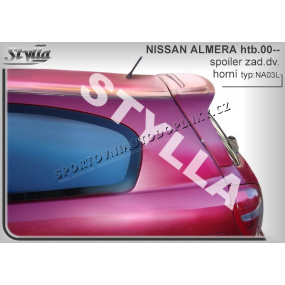 NISSAN ALMERA HTB (00+) Heckspoiler. obere Tür NISSAN ALMERA HTB (00+) Heckspoiler. obere Tür