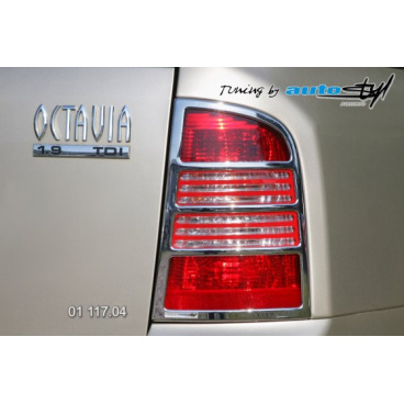 Kombi-Rücklichtrahmen - Chrom Škoda Octavia I Kombi-Rücklichtrahmen - Chrom Škoda Octavia I