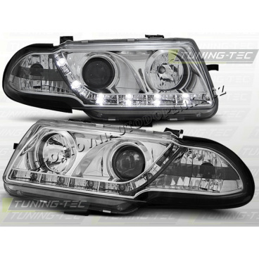 OPEL ASTRA F 1994–97 KLARES FRONTLICHT, TAGESLICHT, LED, CHROM