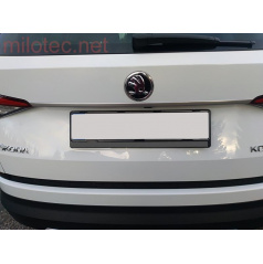 Leiste über dem hinteren Nummernschild, Alu Brush, Škoda Kodiaq, 2016+