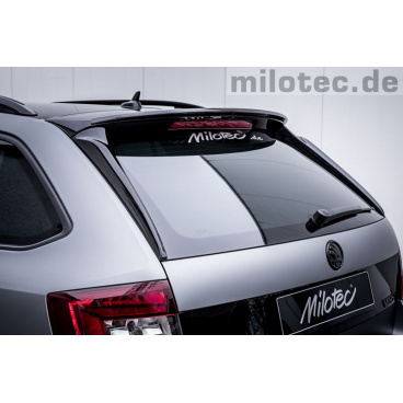 Skoda Octavia 4 2020+ Heckscheiben-Seitenabweiser