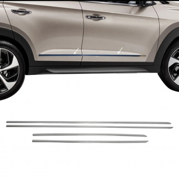 Hyundai Tucson 2015-2024 Türschutz aus Edelstahl Hyundai Tucson 2015-2024 Türschutz aus Edelstahl