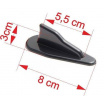 Hai Shark Flosse Typ 3 Schwarz