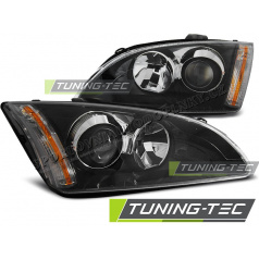 Ford Focus II 09.2004-01.2008 klare Frontleuchten schwarz