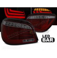 BMW E60 07.2003-02.2007 Rückleuchten rot getönte LED-Leiste