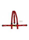 3-Punkt-50-mm-Sicherheitsgurte E-Homologation Farbe: Rot