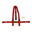 3-Punkt-50-mm-Sicherheitsgurte E-Homologation Farbe: Rot