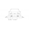 Tagfahrlicht DRL 507 2x5 SMD LED 190 x 29 x 40 mm