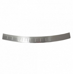 Heckstoßstangenabdeckung aus gebürstetem Edelstahl für Škoda Roomster 2007-15, Dacia Lodgy 2012+