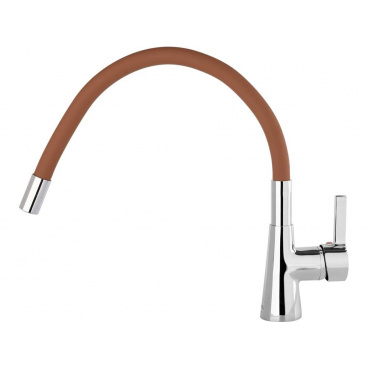 Flexibler Waschbeckenhahn – braun Flexibler Waschbeckenhahn – braun