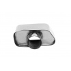 Endrohr 180x80mm Eingang 60mm BMW 525 Poliert Set