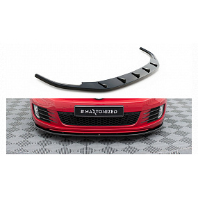 Splitter Volkswagen Golf VI GTI przód v.2 Gloss Black