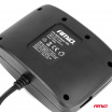 Zigarettenanzünder-Verteiler mit Ladegerät 2x USB-A EIN/AUS 12V 24V 100W 70cm AMIO-04362