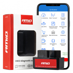 Scanner Tester Diagnoseschnittstelle AMiO ELM327 OBD2 BT mini