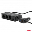 Zigarettenanzünder-Steckdosenverteiler mit Ladegerät 3xUSB-A USB-C QC 3.0 PD 3.0. 148W