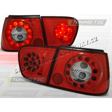 SEAT IBIZA 1999–02 LED-HECKLEUCHTEN ROT WEISS SEAT IBIZA 1999–02 LED-HECKLEUCHTEN ROT WEISS