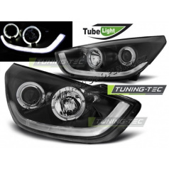 Hyundai Tucson IX35 2010- Frontleuchten schwarz TUBE LIGHT