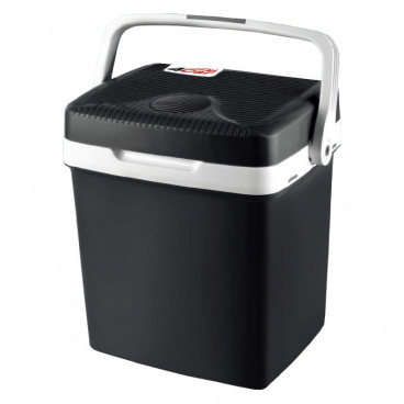 Kühlbox 24 Liter 12V/ 220V schwarz (für Auto, Zuhause oder Büro)