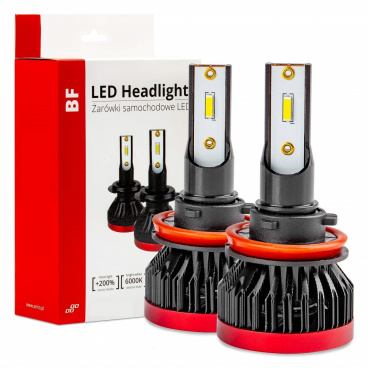 Extra starke LED-Lampen H8, H9, H11 für Hauptscheinwerfer BF-Serie 2 Stk