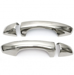 Vordere Kurbelabdeckungen aus Edelstahl VW Golf 7 2012-20, S. Ibiza 2017+, Leon 2012-20