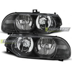 Alfa Romeo 156 10.97-06.03 Klare Frontleuchten schwarz