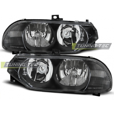 Alfa Romeo 156 10.97-06.03 Klare Frontleuchten schwarz