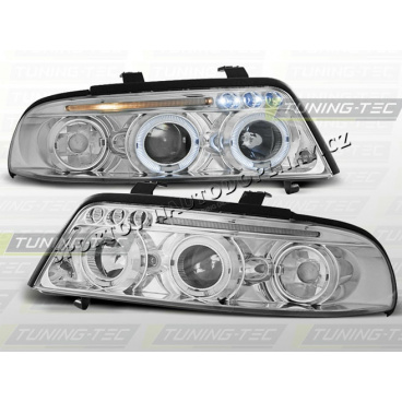 AUDI A4 (B5) 1999-00 KLARE VORDERE LICHTER ANGEL EYES CHROM