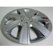Radkappen VR Carbon silber 13-16 (4er-Set)