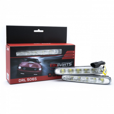 Tagfahrlicht 2x5W 6000K 160 x 25 x 32-51 mm (abgeschrägt)