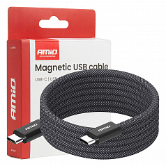 Magnetisches USB-Kabel USB-C – USB-C 60W 100cm
