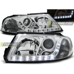 VW Passat 3BG B5 FL 09.00-03.05 Klare Frontleuchten Daylight Chrom